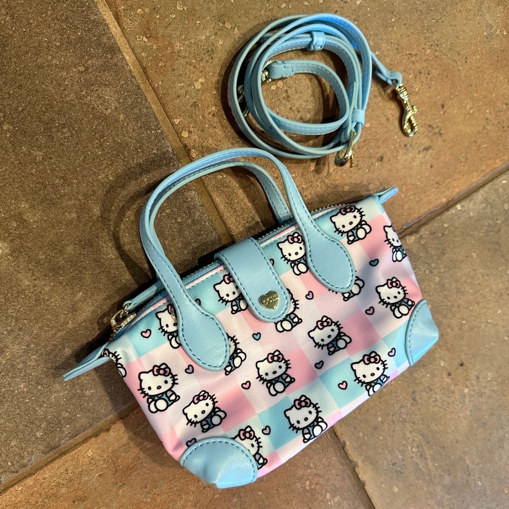Stoney Clover Lane Hello Kitty Pouchette Crossbody Bag